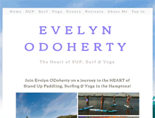 Tablet Screenshot of evelynodoherty.com